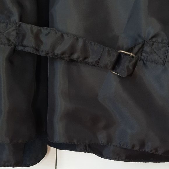 Men’s‎ vest Suede/Leather navy blue snap front size large 42-44 READ - Picture 8 of 11